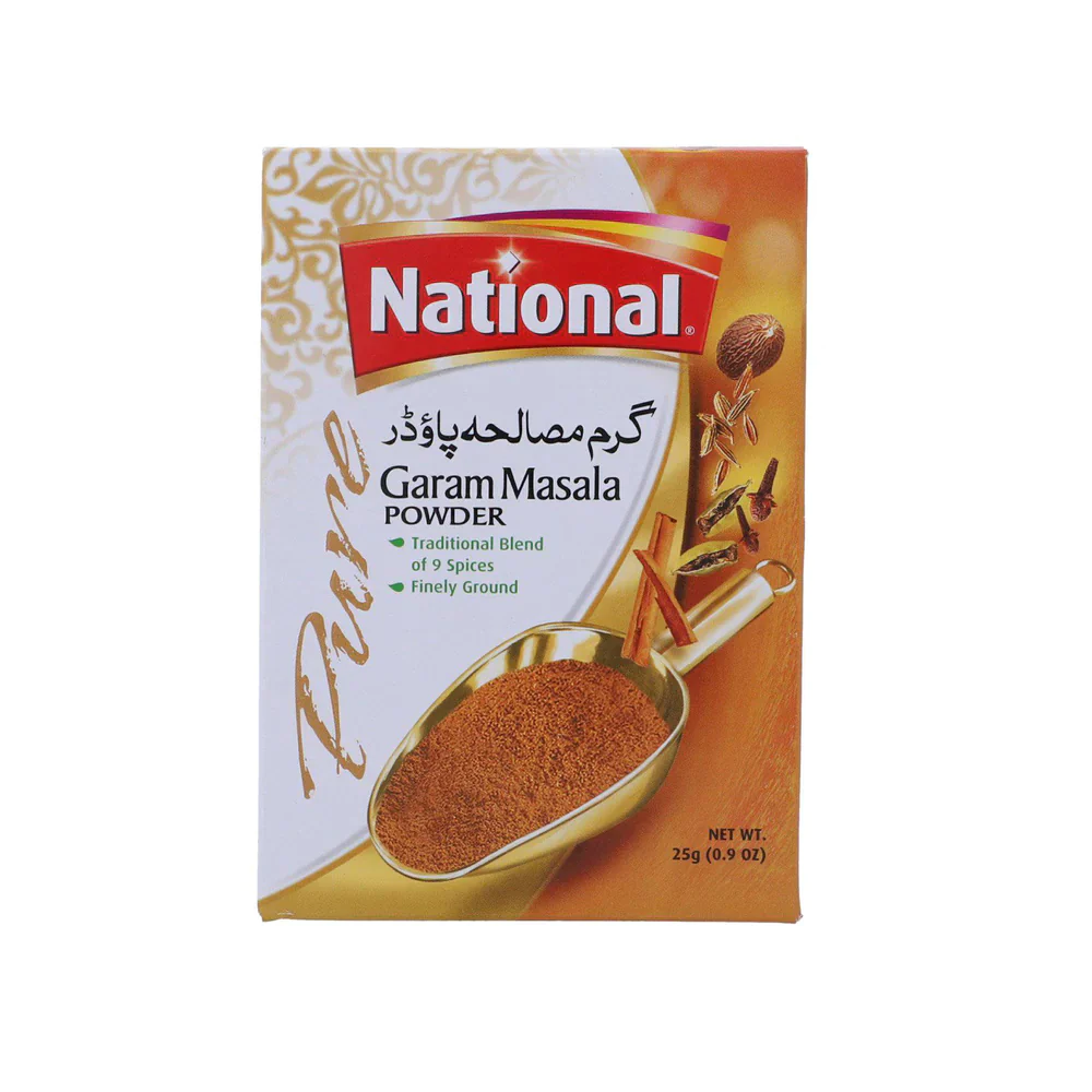 NATIONAL GARAM MASALA POWDER 25G