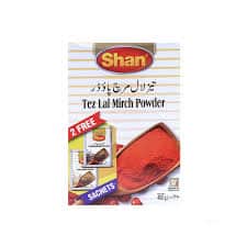 SHAN TEZ LAL MIRCH POWDER 360G