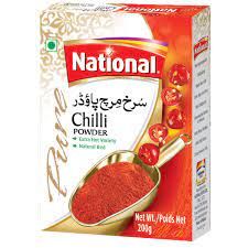 NATIONAL CHILLI POWDER 50G