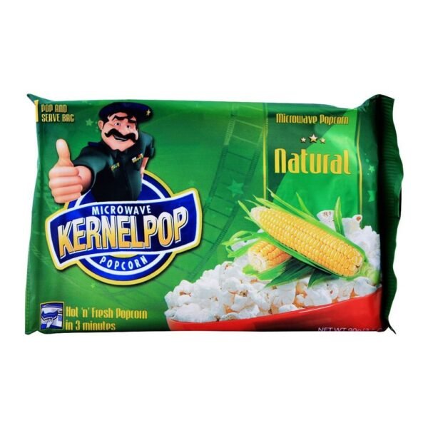 KERNELPOP NATURAL POPCORN 90G