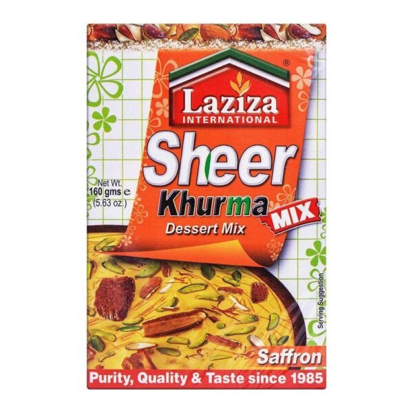 LAZIZA SHEER KHURMA SAFFRON 160G