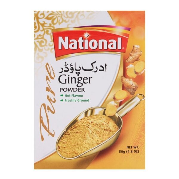 NATIONAL GINGER POWDER 50G