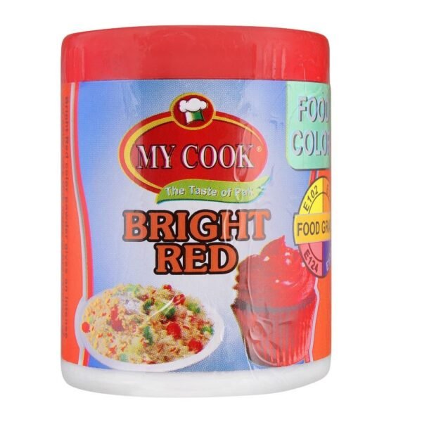 MY COOK BRIGHT RED FOOD COLOR 25G