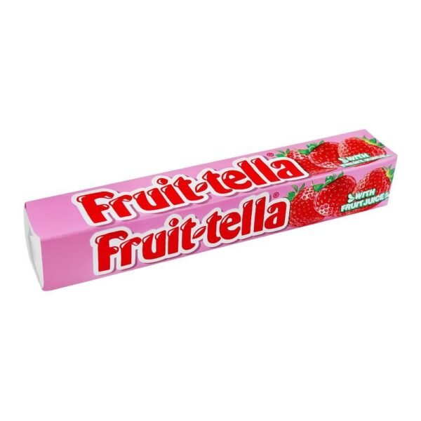 FRUITTELLA STRAWBERRY FLAVOUR GELATINE FREE CANDY