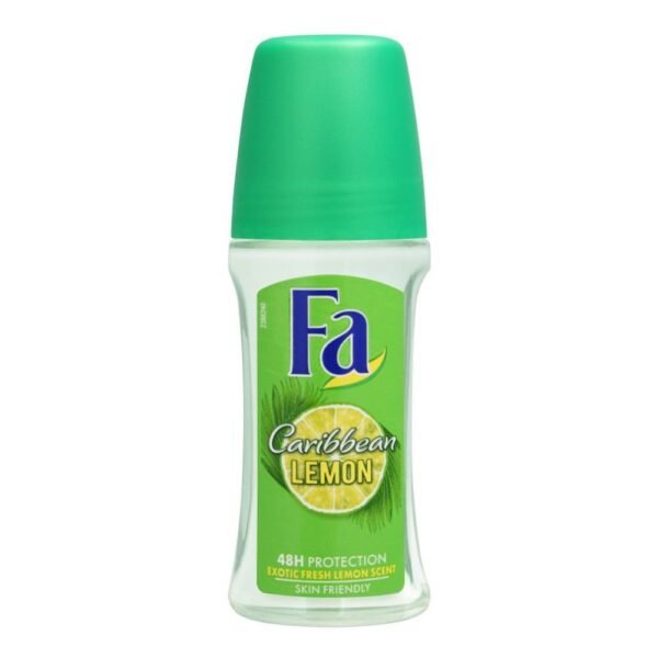 FA ROLL ON CARIBBEAN LEMON EXOTIC FRESH DEODORANT 50ML