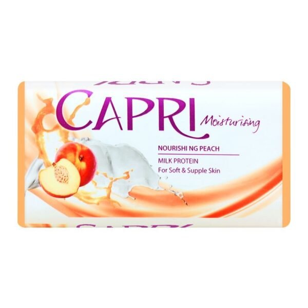 CAPRI SOAP MOISTURISING NOURISHING PEACH 130G