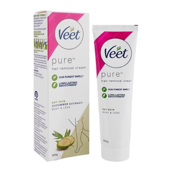 VEET PURE HAIR REMOVER CREAM DRY SKIN 100G