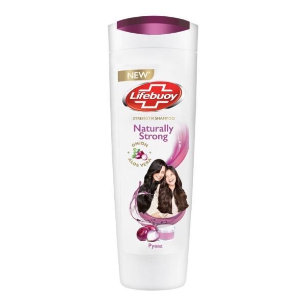 LIFEBUOY SHAMPOO NATURALLY STRONG ONION ALOE VERA 370ML