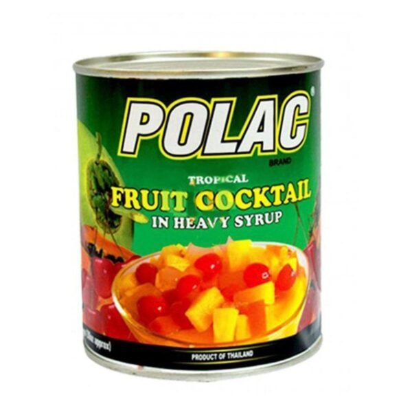 POLAC FRUIT COCKTAIL IN HEAVY SYRUP 836GM