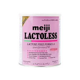 MEIJI LACTOLESS TIN 350G