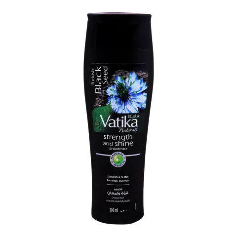 VATIKA SHAMPOO BLACK SEED STRENGTH & SHINE 400ML