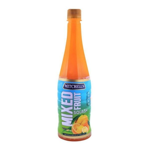 MITCHELLS SQUASH FRUIT MIXED 800ML