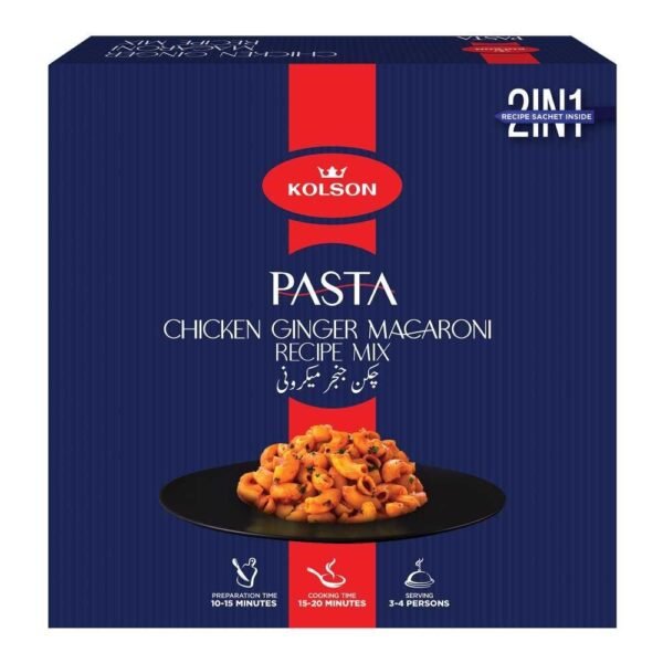 KOLSON PASTA CHICKEN GINGER MACRONI RECIPE MIX 250G