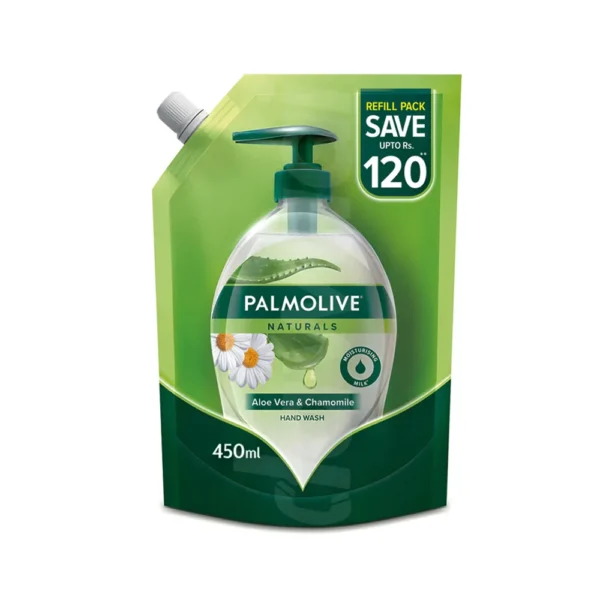 PALMOLIVE HAND WASH ALOE VERA & CHAMOMILE REFILL 450ML