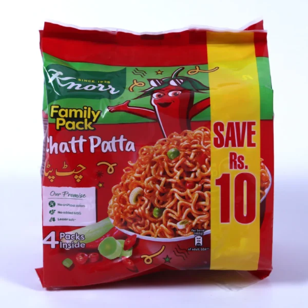 KNORR CHATT PATTA FAMILY PACK NOODLE
