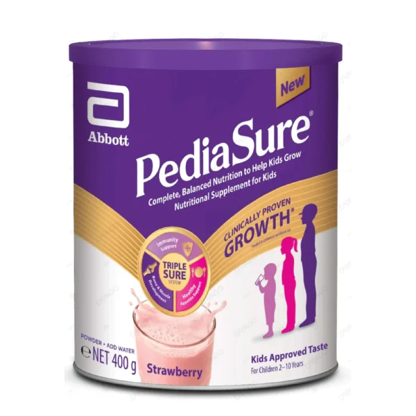 PEDIASURE STRAWBERRY TIN 400G