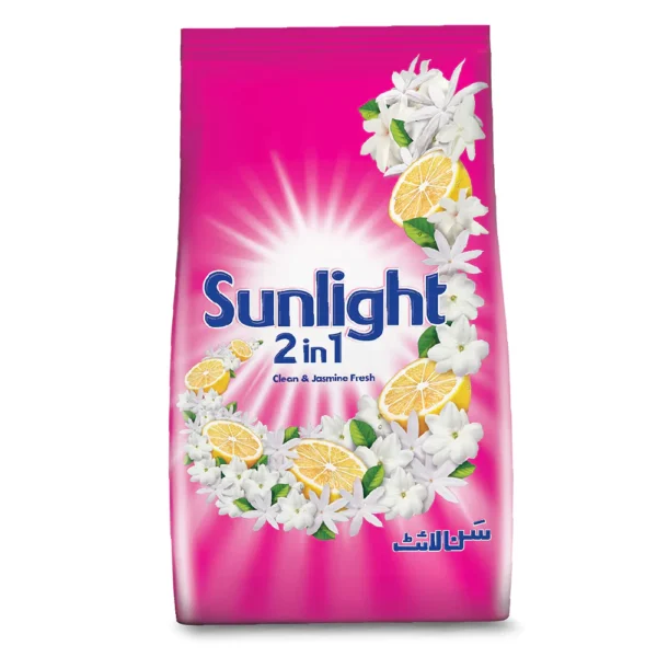 SUNLIGHT WASHING POWDER 2IN1 CLEAN JASMINE PINK 700G