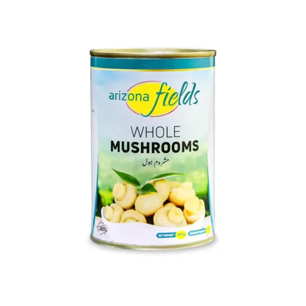 ARIZONA FIELDS WHOLE MUSHROOMS 400G