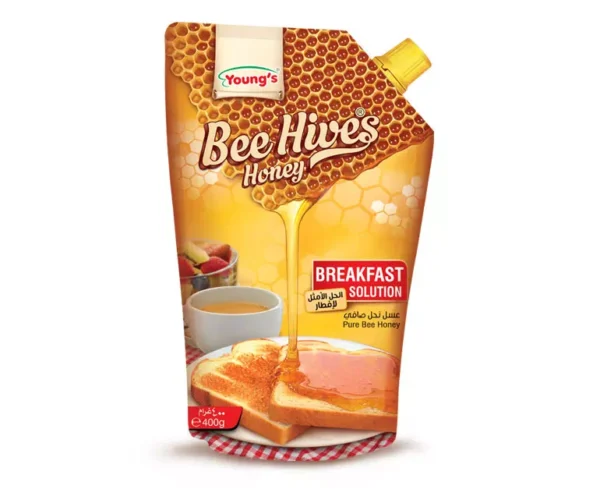 YOUNGS BEE HIVES NATURAL HONEY 400G