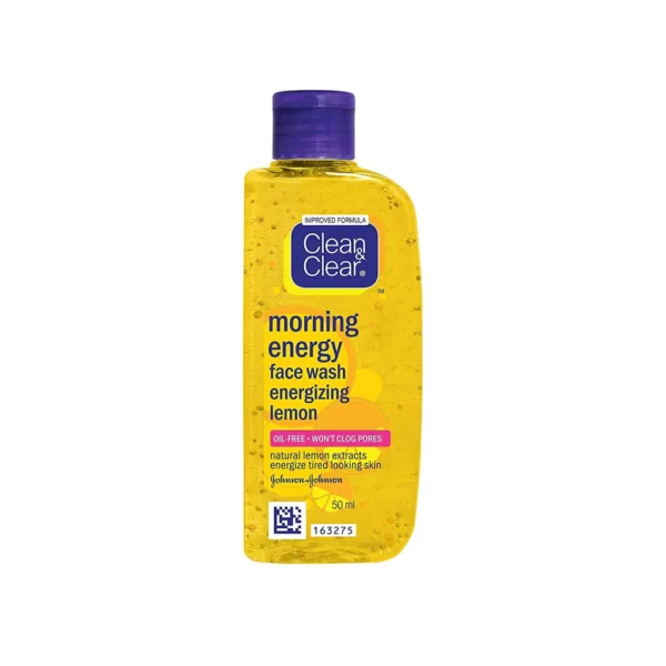 CLEAN & CLEAR FACE WASH MORNING ENERGY LEMON 50ML
