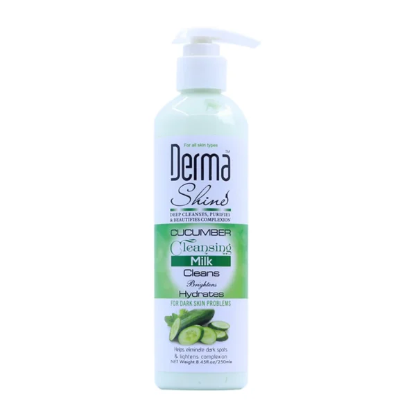 DERMA SHINE CUCUMBER CLEANSING MILK 150ML