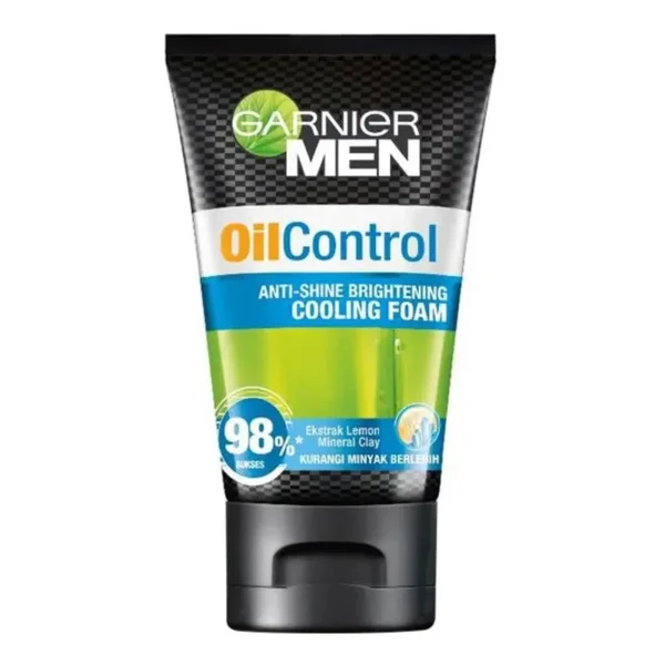 GARNIER MEN COOLING FACIAL FOAM TURBO LIGHT 100ML