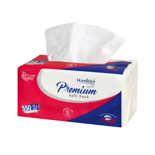 HANKIES PREMIUM PERFUME TISSUE PACK 550 SHEETS