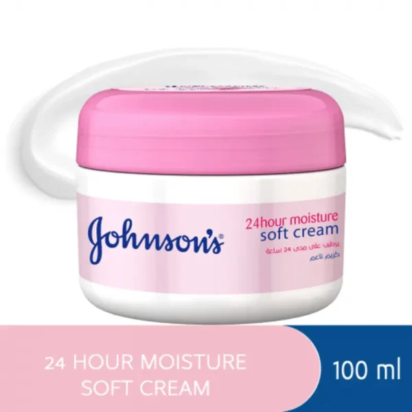 JOHNSON'S MOISTURE SOFT CREAM 100ML