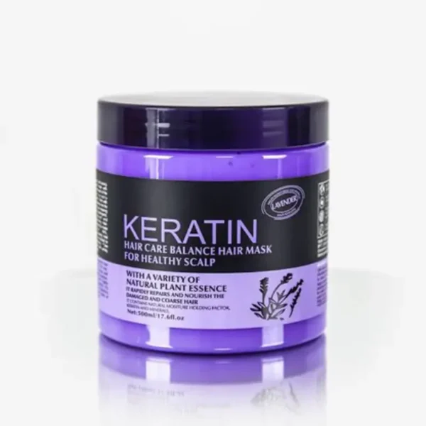 KERATIN HAIR MASK NATURAL PLANT LAVENDER 1000ML