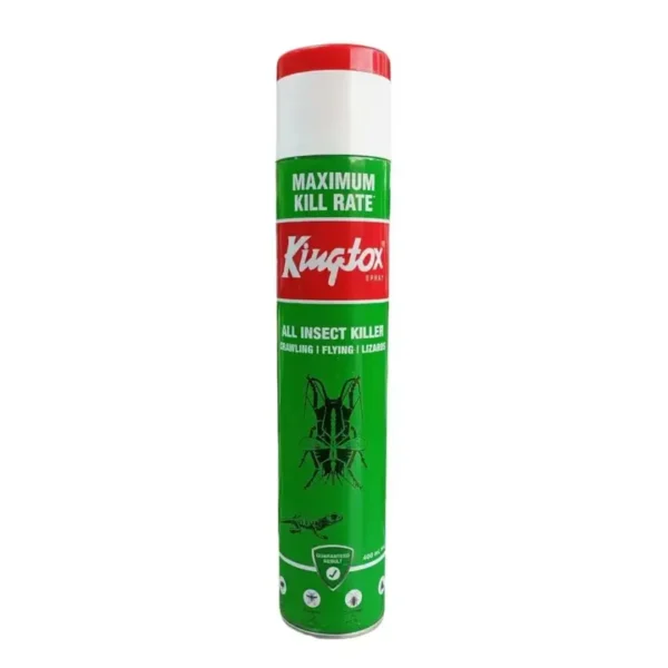 KINGTOX ALL INSECT KILLER CRAWLING FLYING LIZARDS 400ML