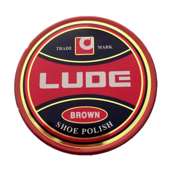 LUDE SHOE POLISH BROWN TAN 45G