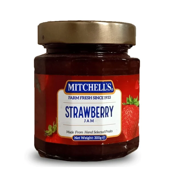 MITCHELLS STRAWBERRY JAM 340G