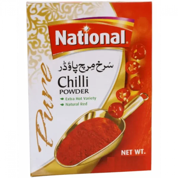 NATIIONAL RED CHILI POWDER 50G