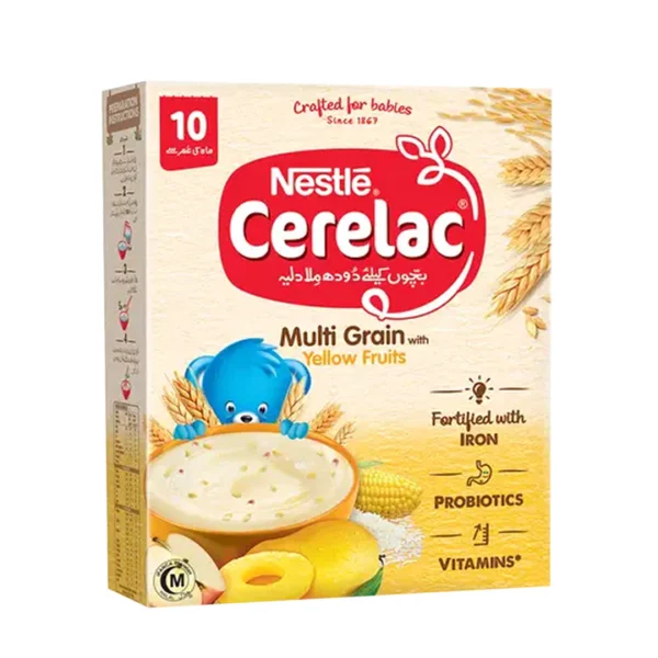 NESTLE CERELAC YELLOW FRUITS 175G