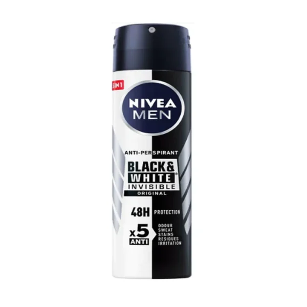 NIVEA MEN BLACK & WHITE BODY SPRAY 150ML