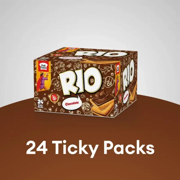 PEEK FREANS RIO DOUBLE CHOCOLATE BISCUITS 24 PACKS