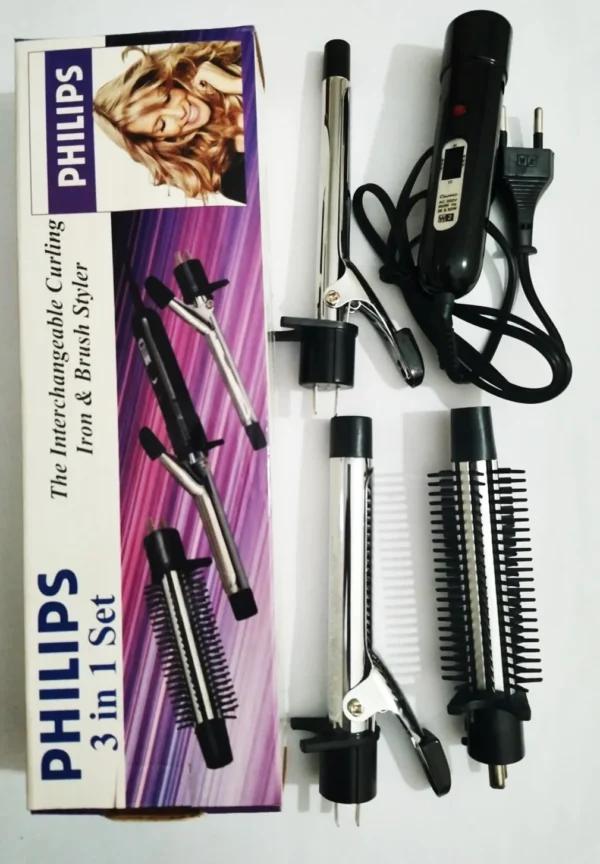 PHILIPS 3IN1 SET HAIR CURLER PH-5002