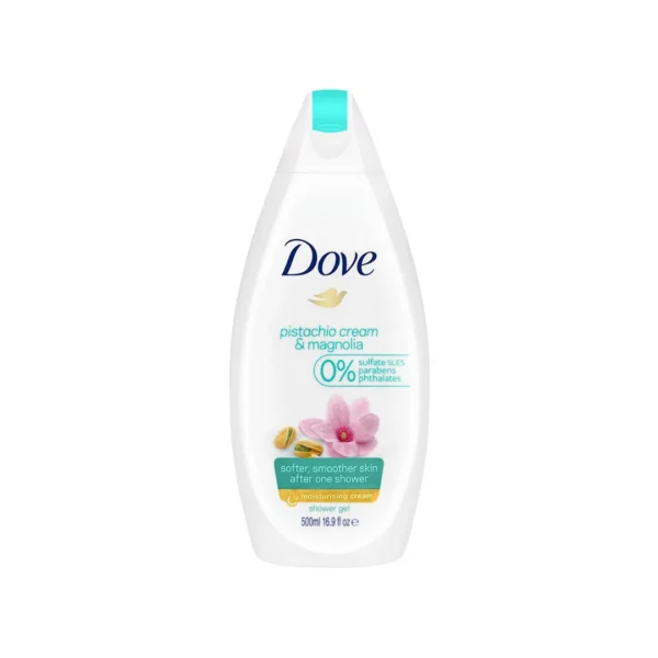 DOVE PISTACHIO CREAM BODY WASH 500ML