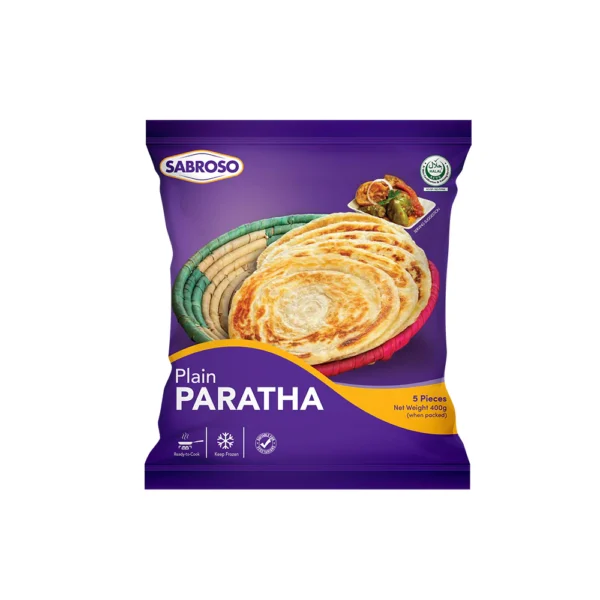SABROSO PLAIN PARATHA 5PCS 400G