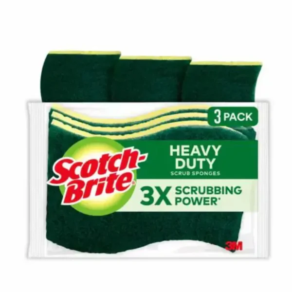 SCOTCH BRITE SCRUB 3 SPONGES