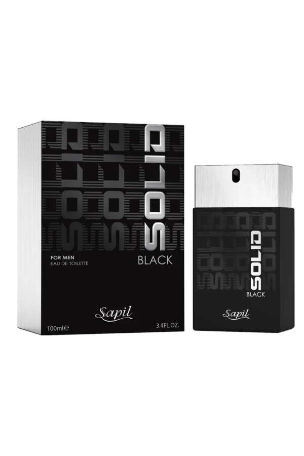 SAPIL SOLID BLACK PERFUME FOR MEN 100ML