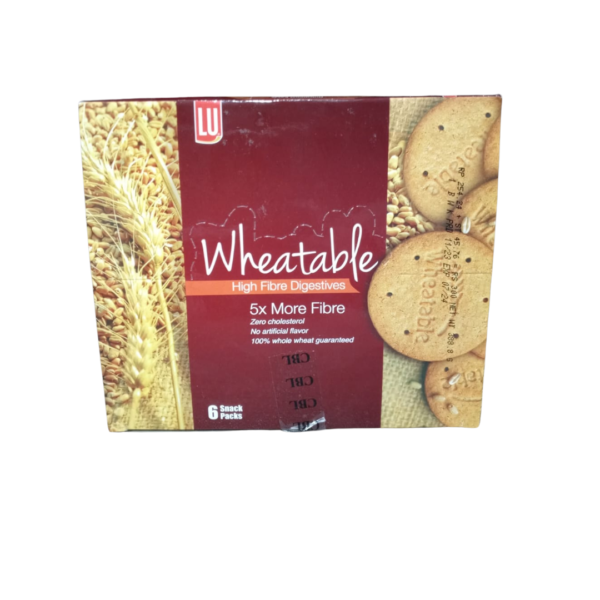 LU WHEATABLE HIGH FIBRE DIGESTIVES 6PACK