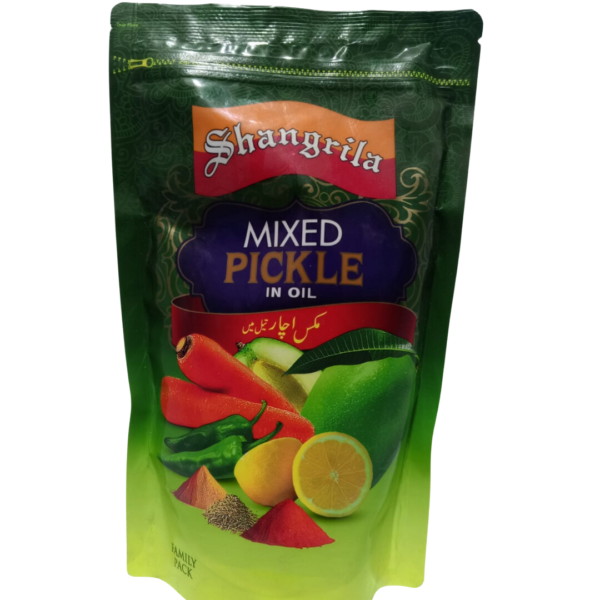 SHANGRILA MIXED PICKLE 500G POUCH