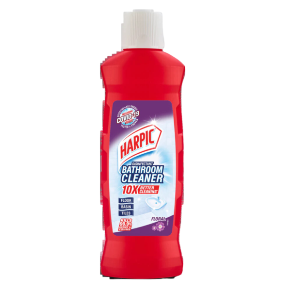 HARPIC BATHROOM CLEANER 10X MAX CLEAN FLORAL 450ML