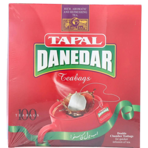 TAPAL DANEDAR ENVELOPED TEA BAG (100 BAGS)