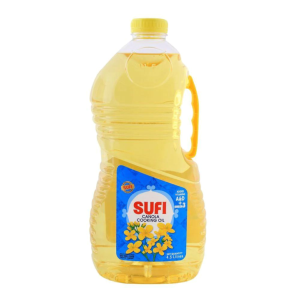 SUFI CANOLA COOKING OIL BOTTLE 4.5L
