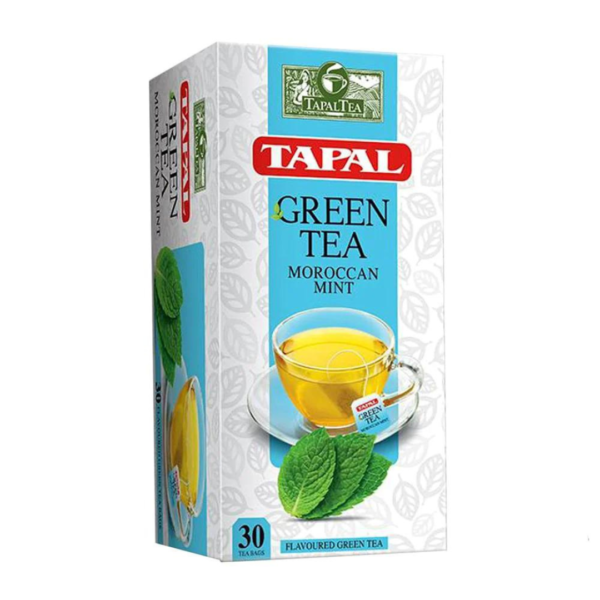 TAPAL MOROCCAN MINT GREEN TEA (30 BAGS)
