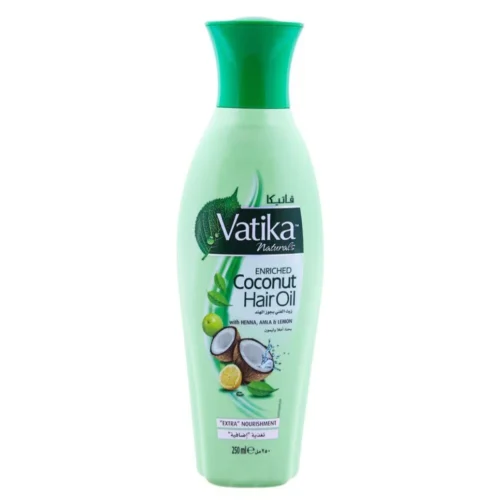 VATIKA  HAIR OIL ENRICHED COCONUT 250ML