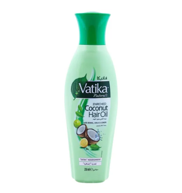 VATIKA  HAIR OIL ENRICHED COCONUT 250ML