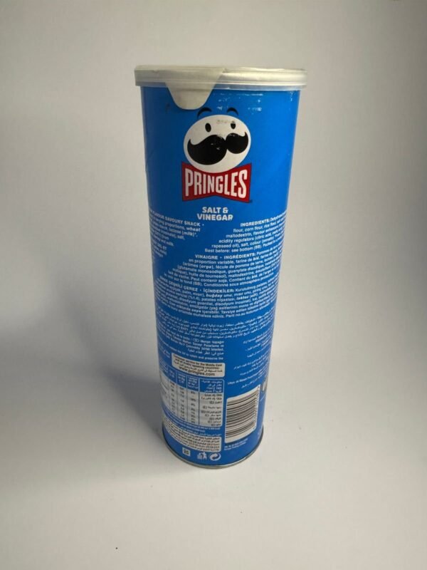 Pringles Salt Vinegar 165g - Image 5